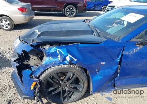 2021 Chevrolet Camaro Rwd 1Lt из США, поврежденный, VIN 1G1FA1RS8M0125893